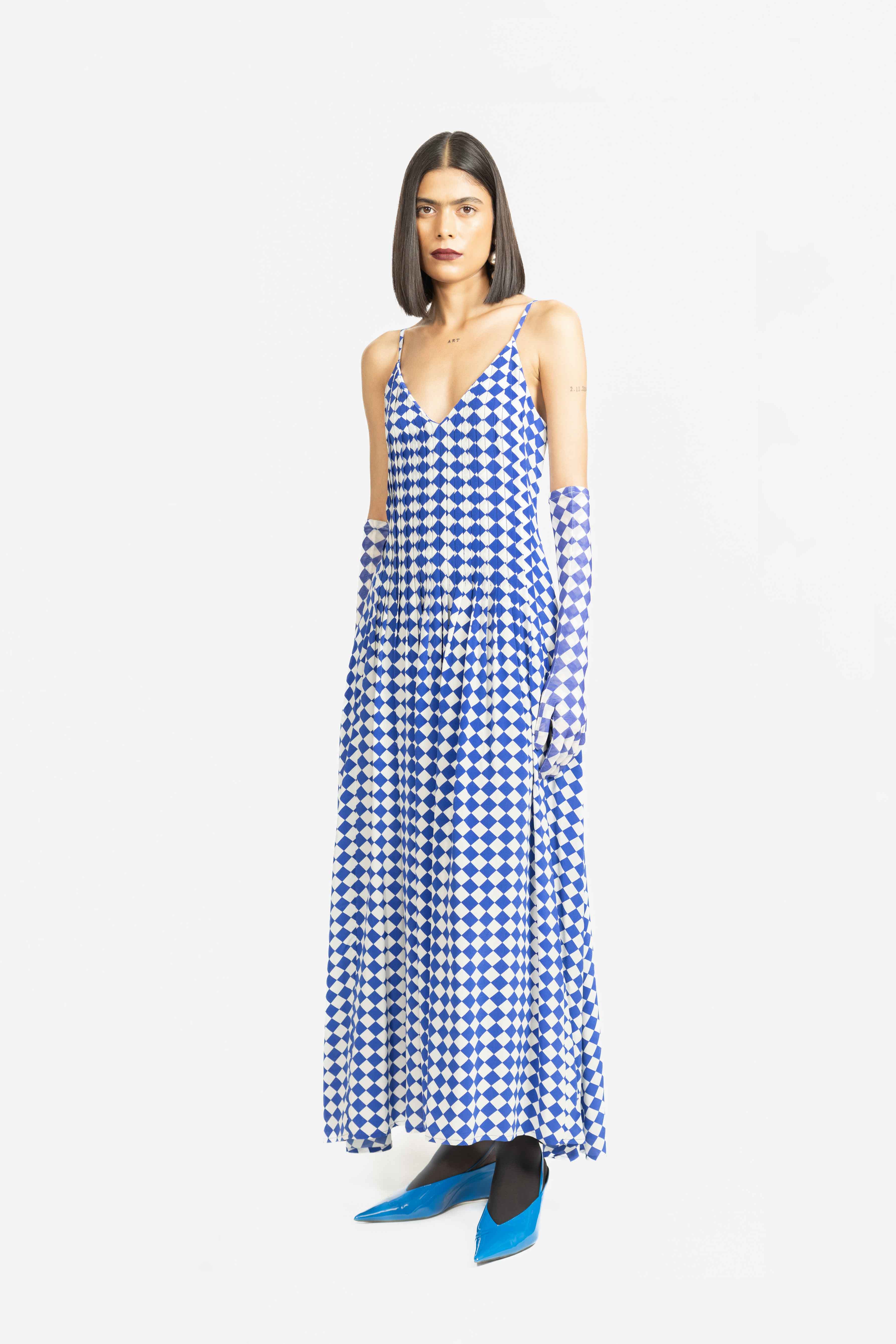 Alexis Crepe Dress - Image 3