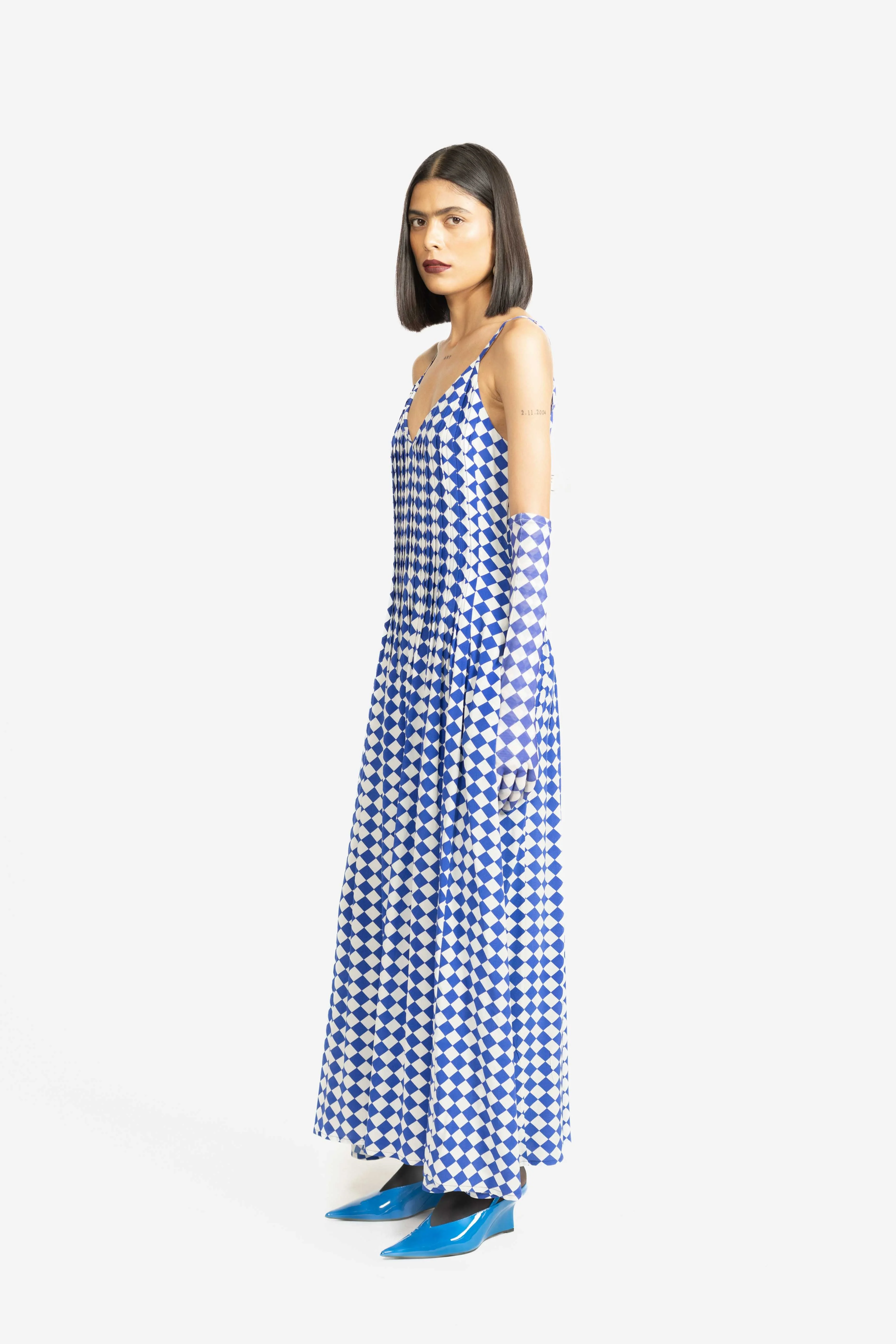 Alexis Crepe Dress - Image 4