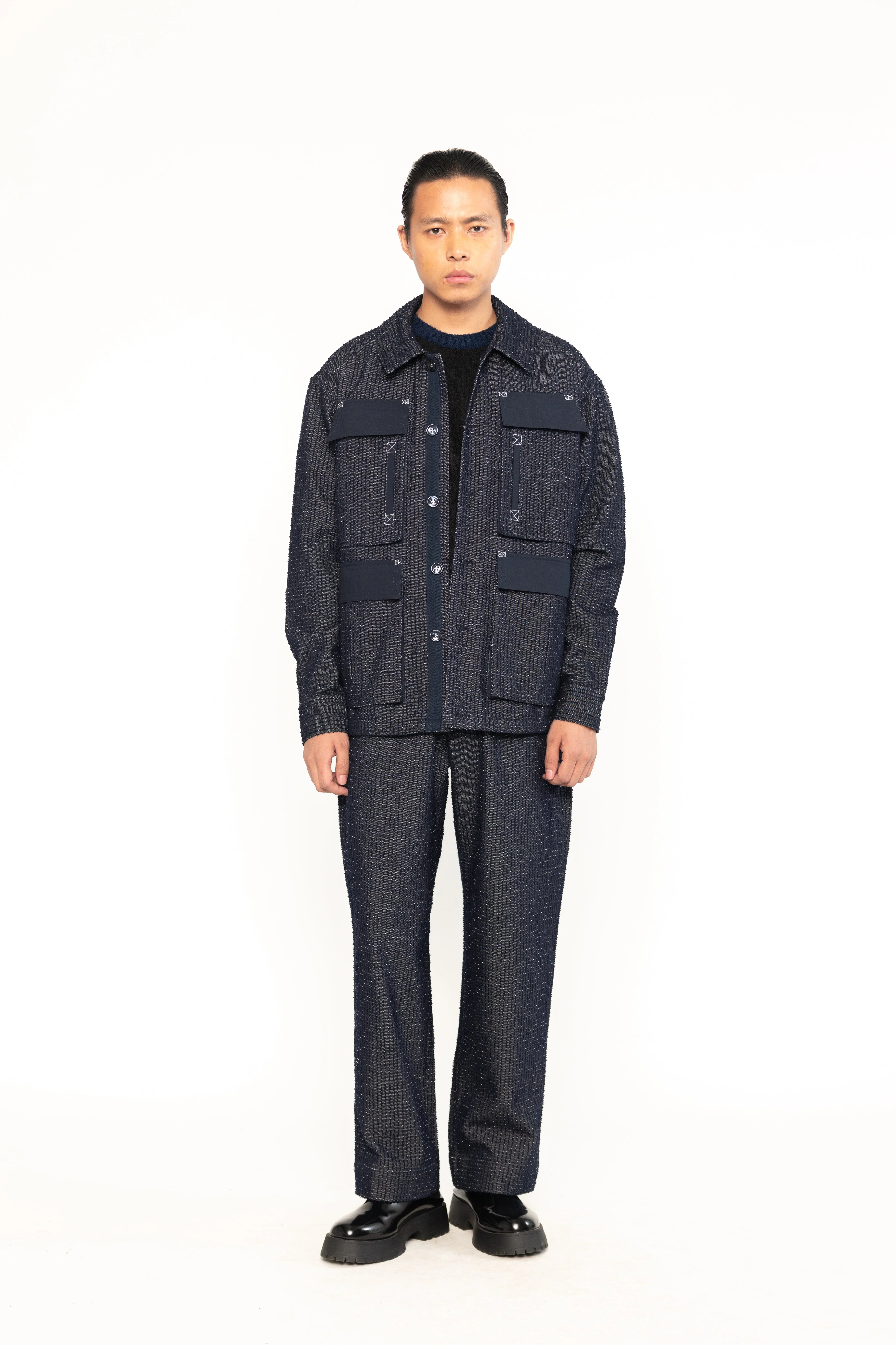 Blaze Denim Shacket - Image 3