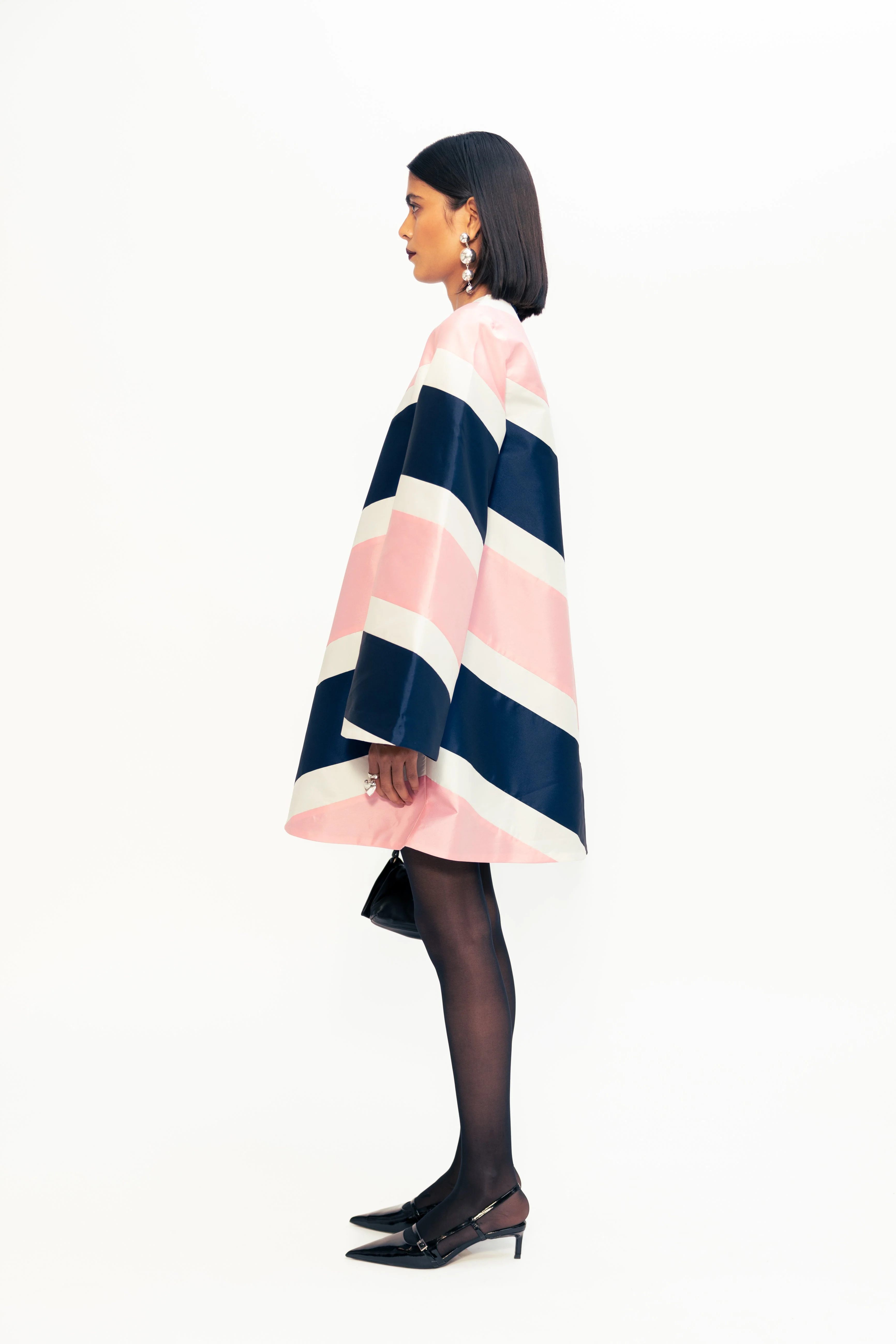 Cara Mini Dress - Pink - Image 3