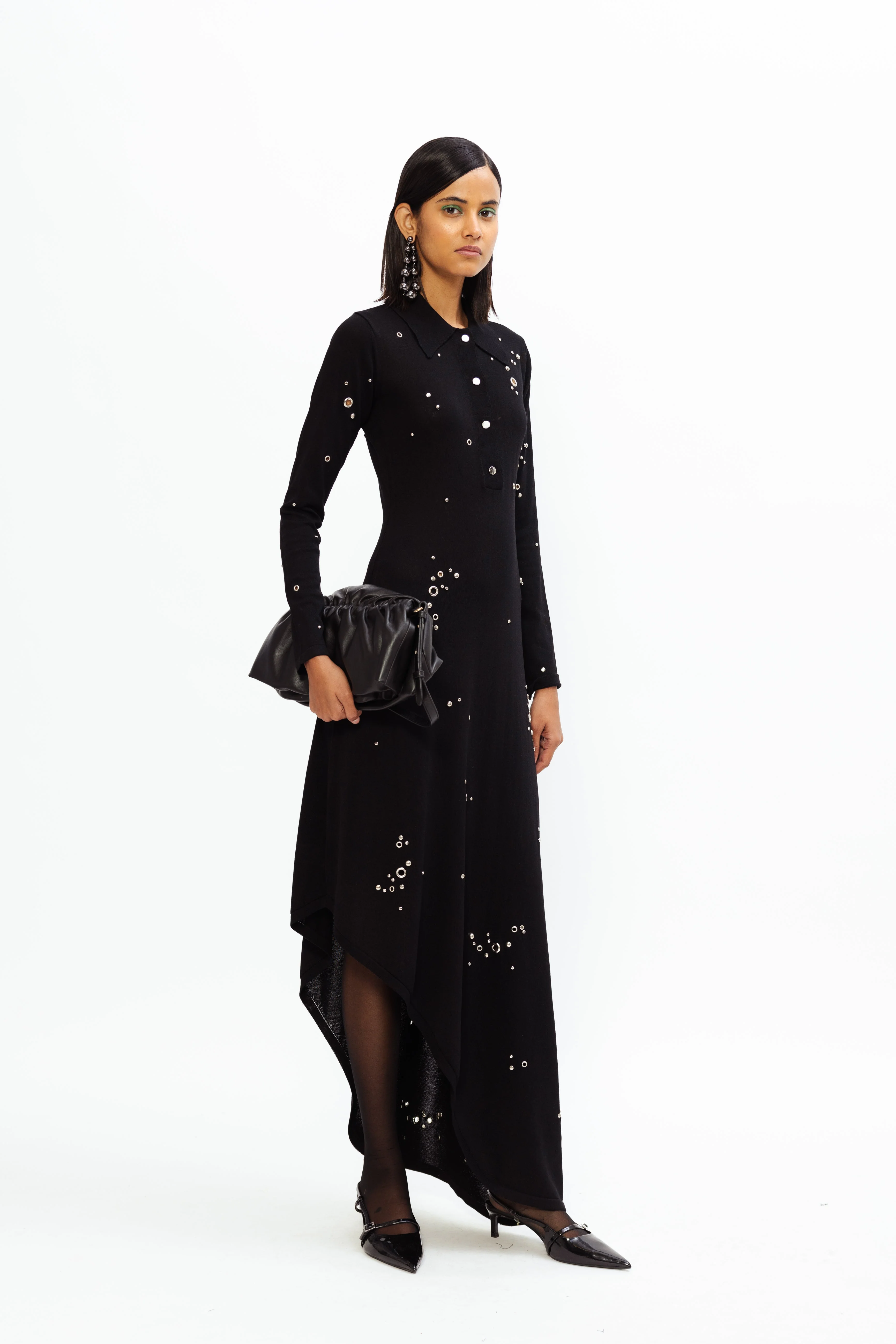 Elderberry Knit Dress - Image 3