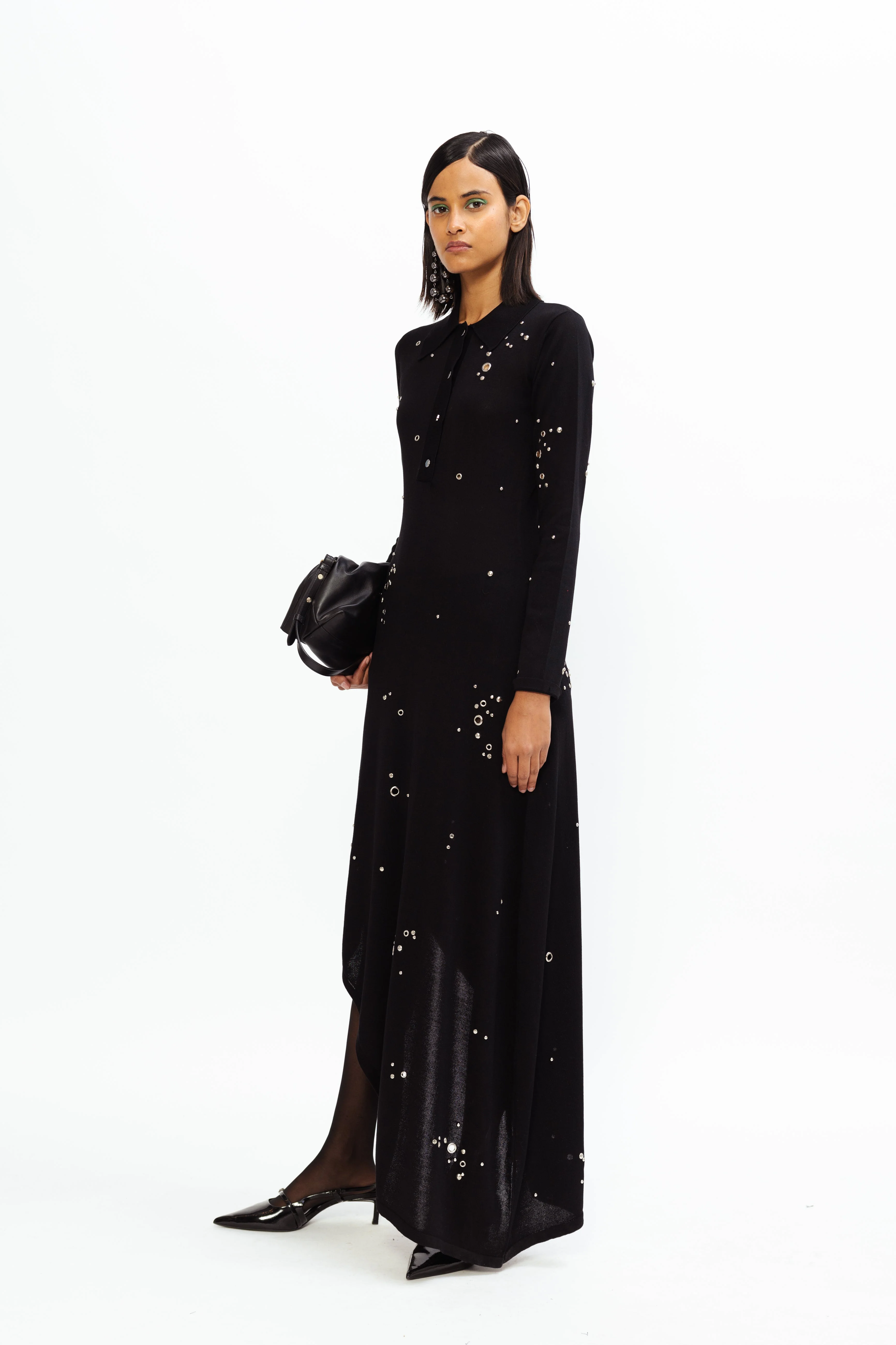 Elderberry Knit Dress - Image 4