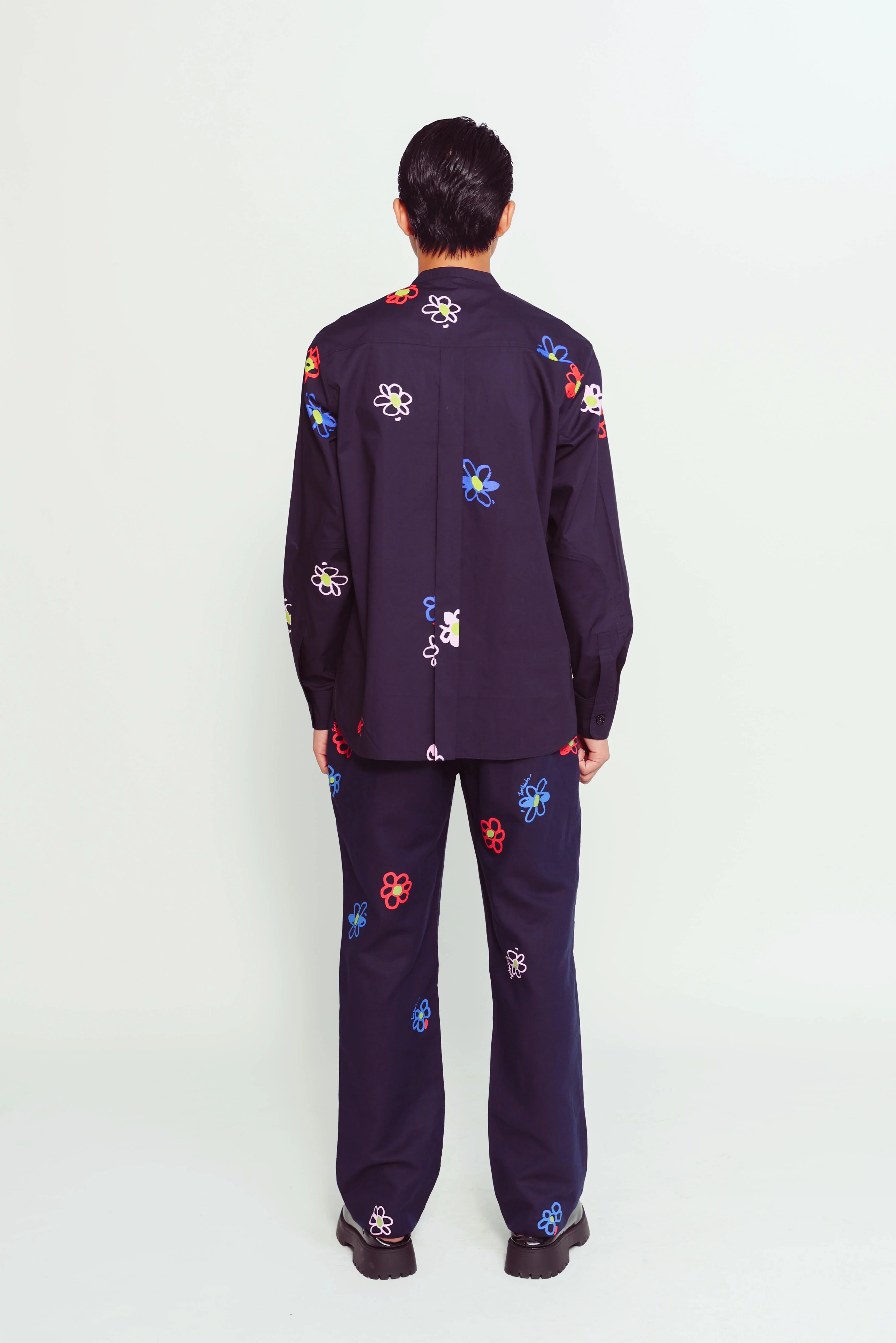 Floral Linen Shirt - Image 3