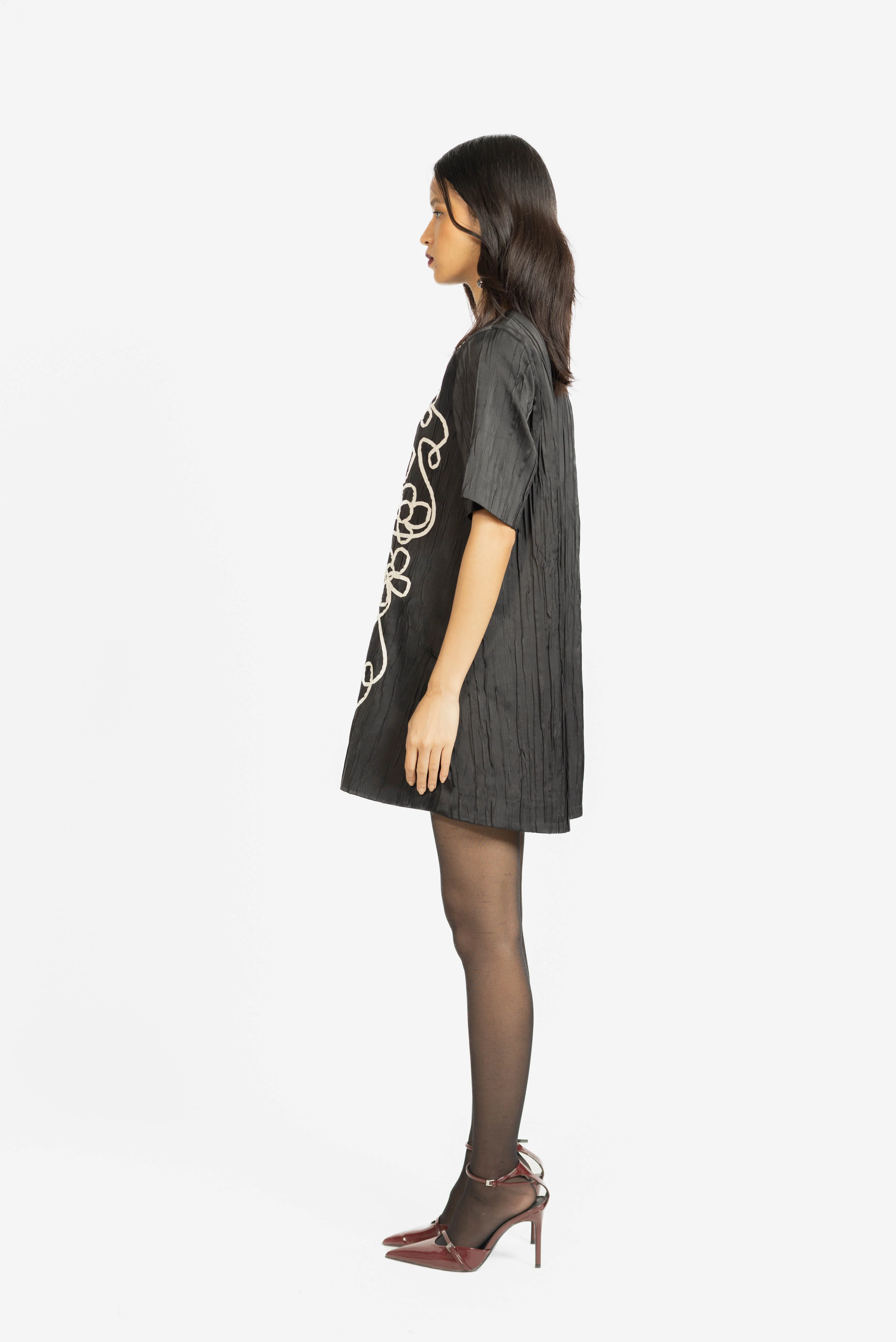 Katya Crinkled Dress - Image 5