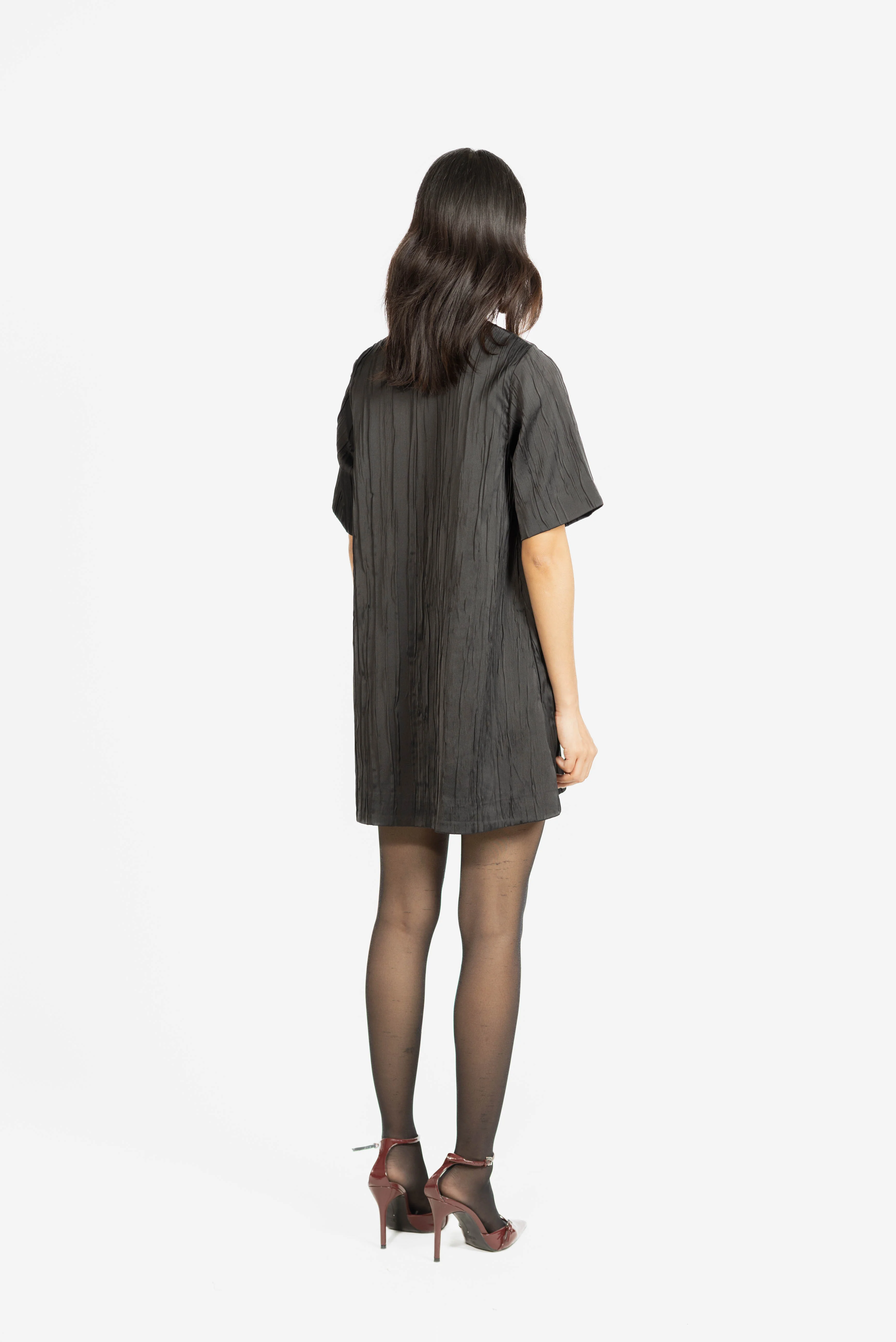 Katya Crinkled Dress - Image 6