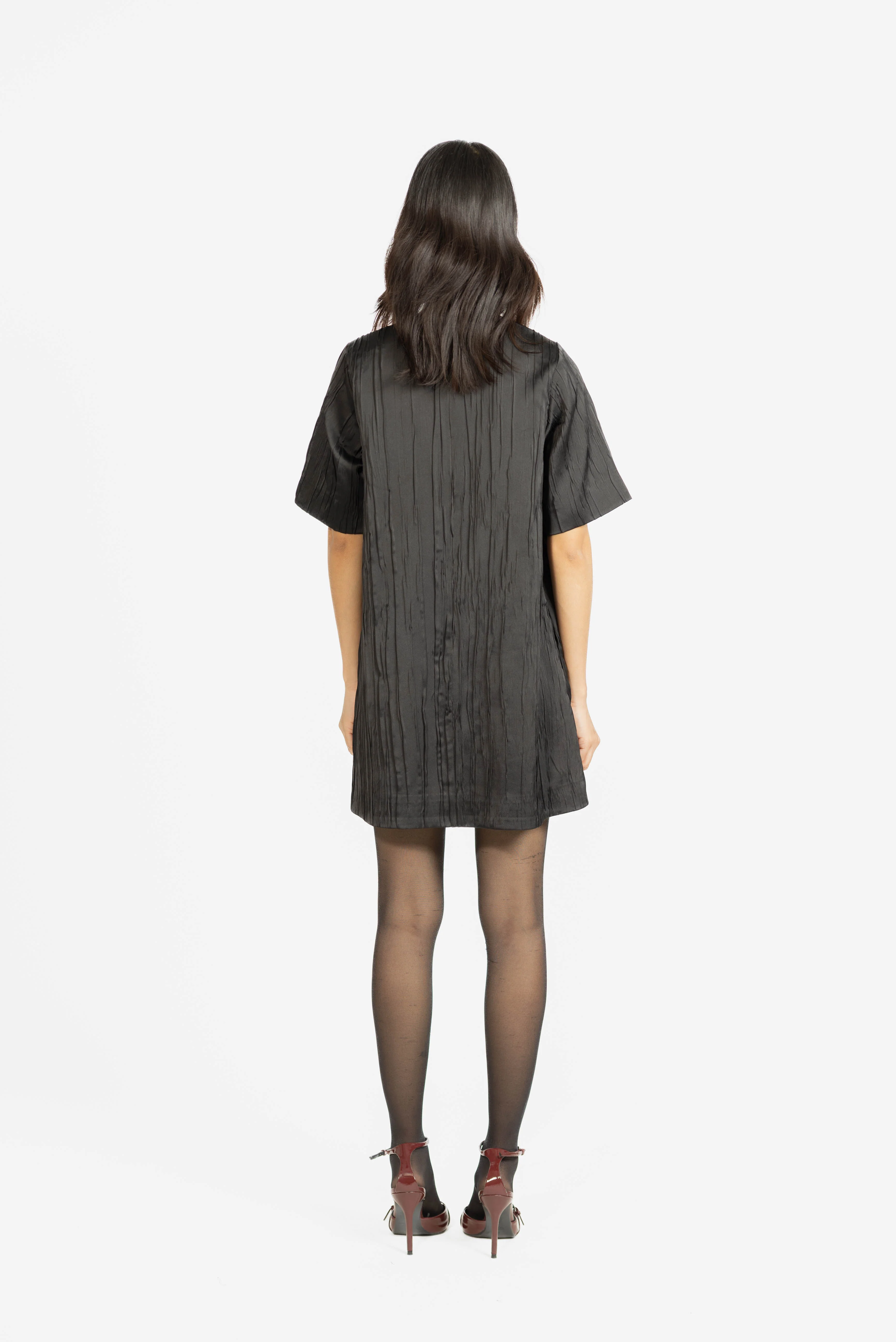 Katya Crinkled Dress - Image 7