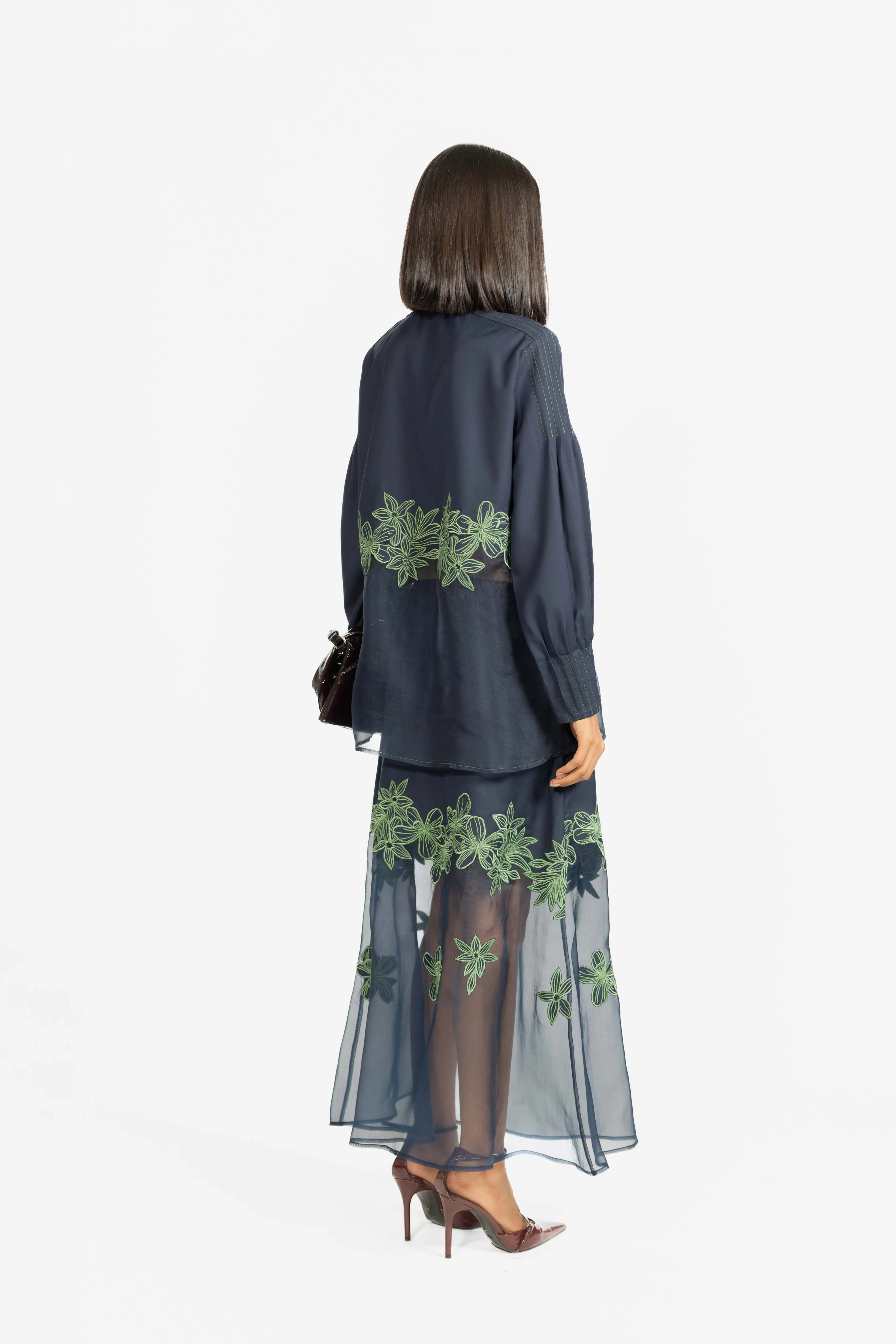 Leora Embroidered Skirt - Image 5