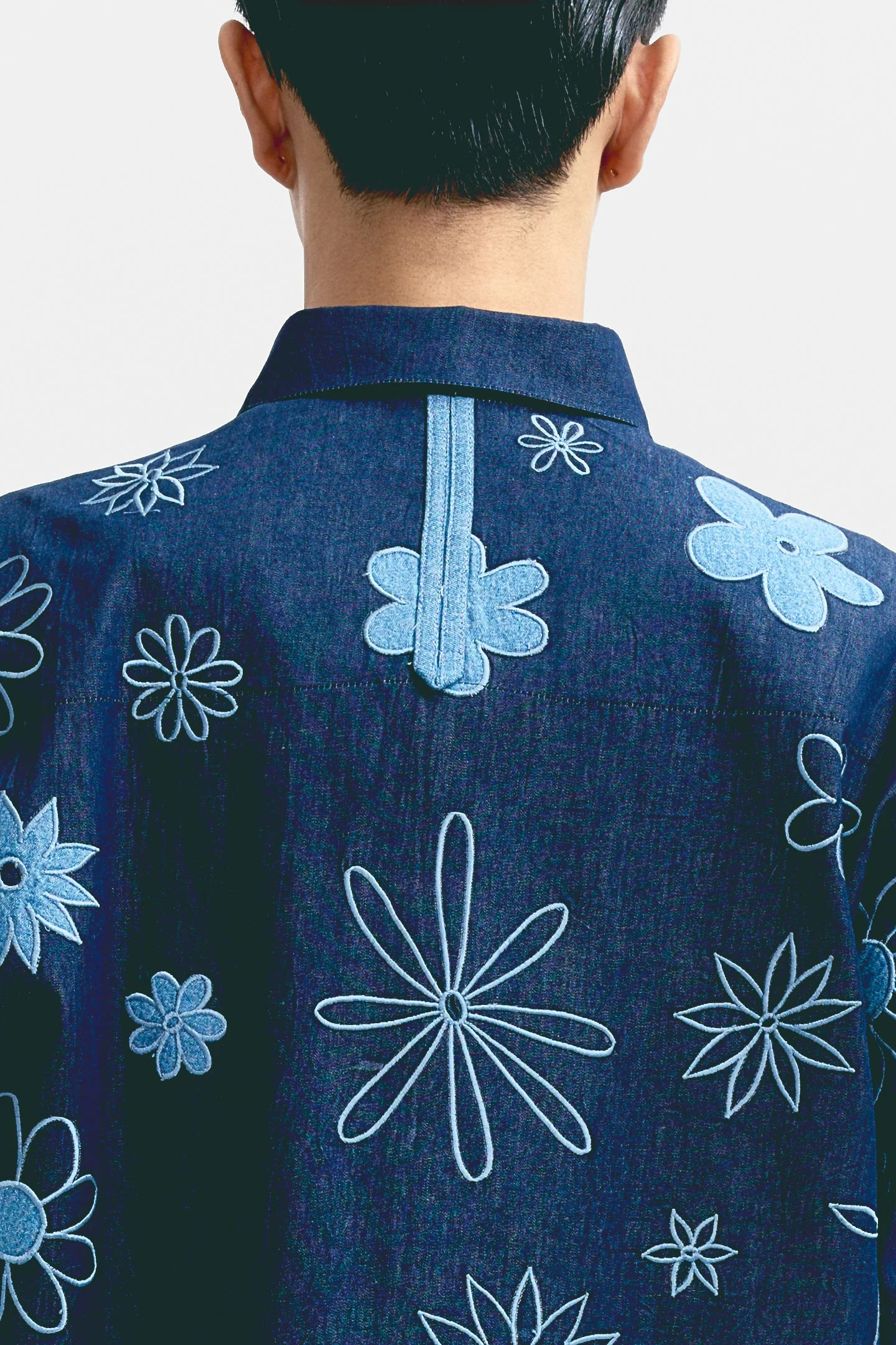 Magellan Embroidered Denim Shirt - Image 3