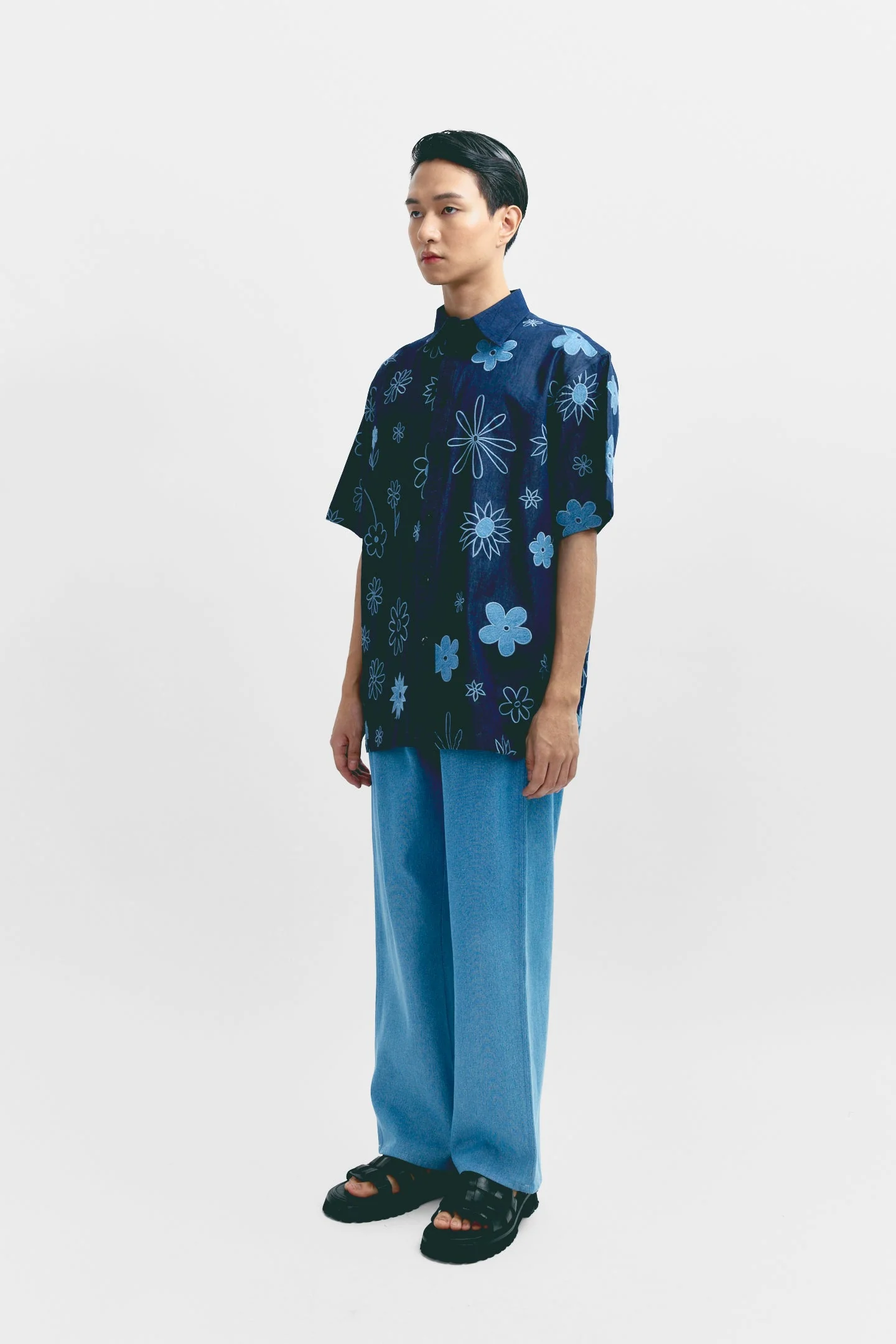 Magellan Embroidered Denim Shirt - Image 4