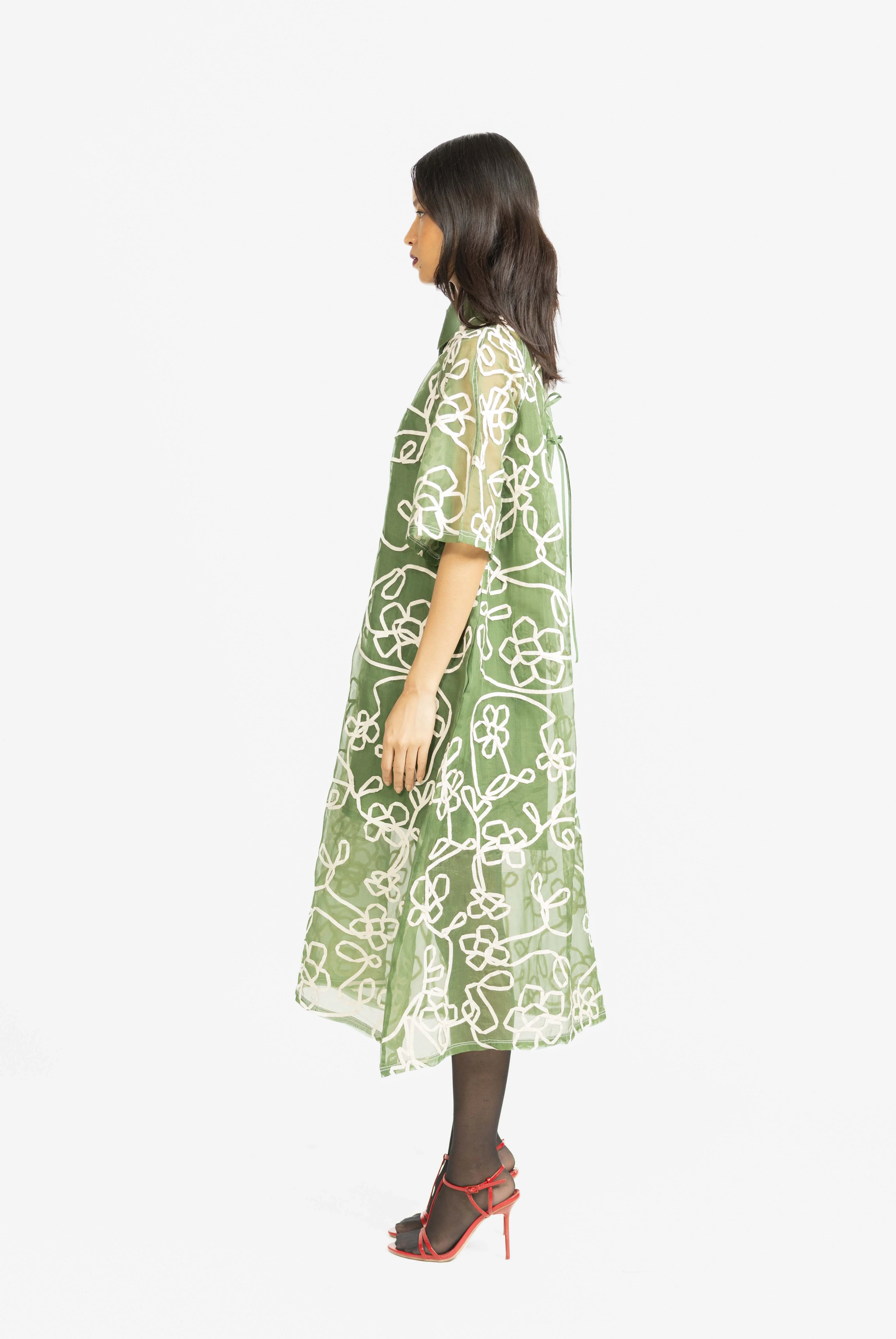 Mono Daisy Dress - Image 4