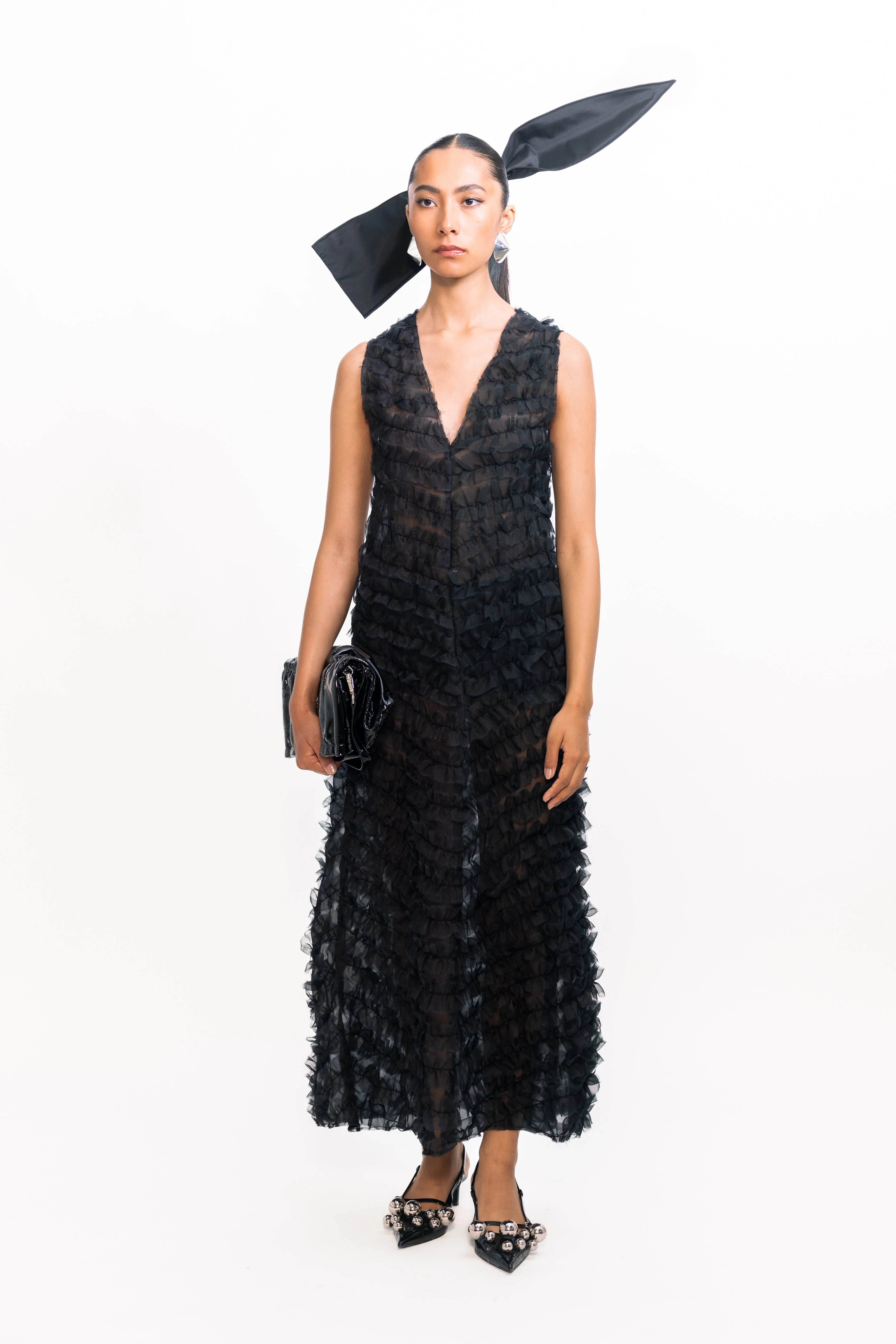 Nadia Ruffled Dress - Image 7