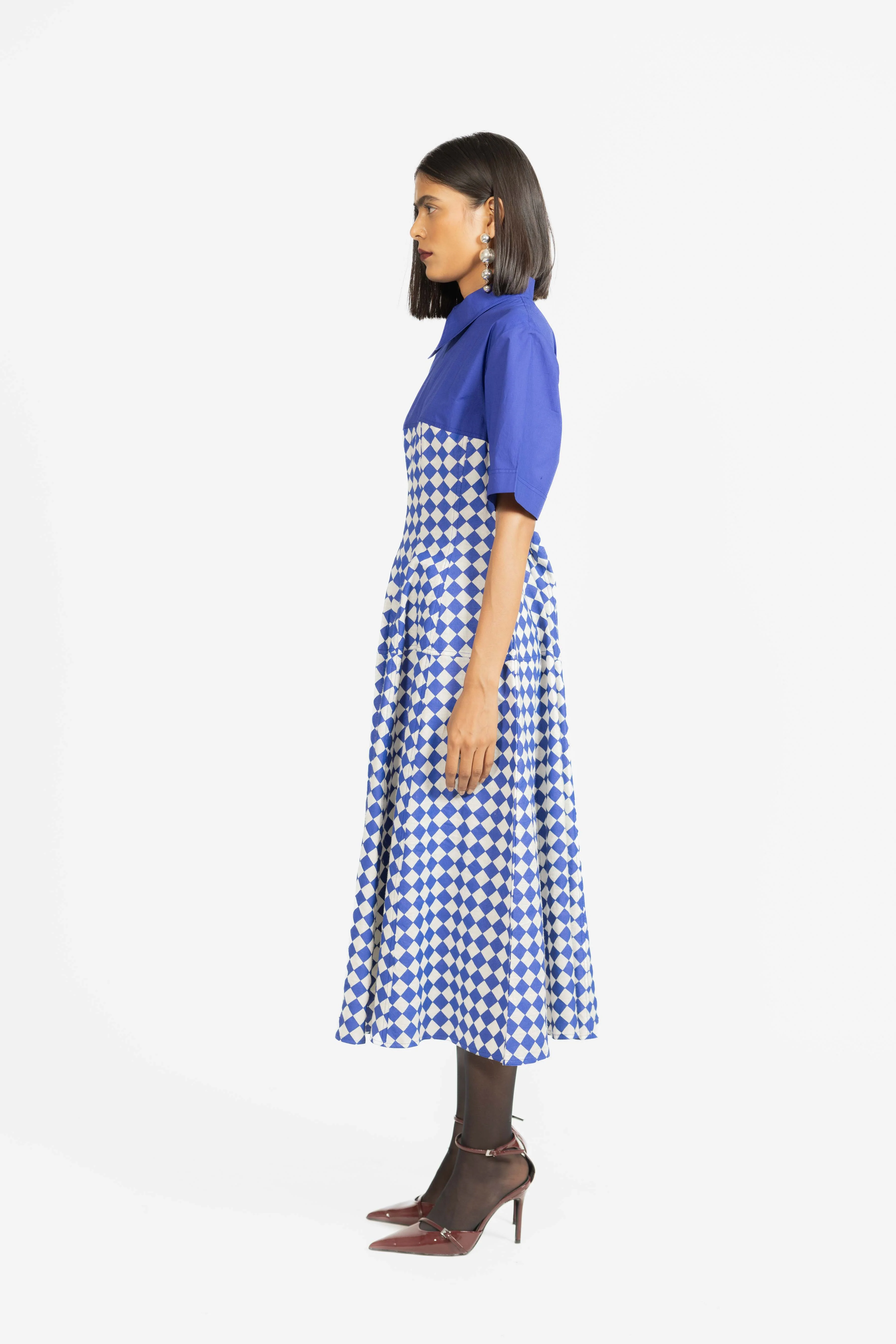 Osaka Dress - Blue - Image 3