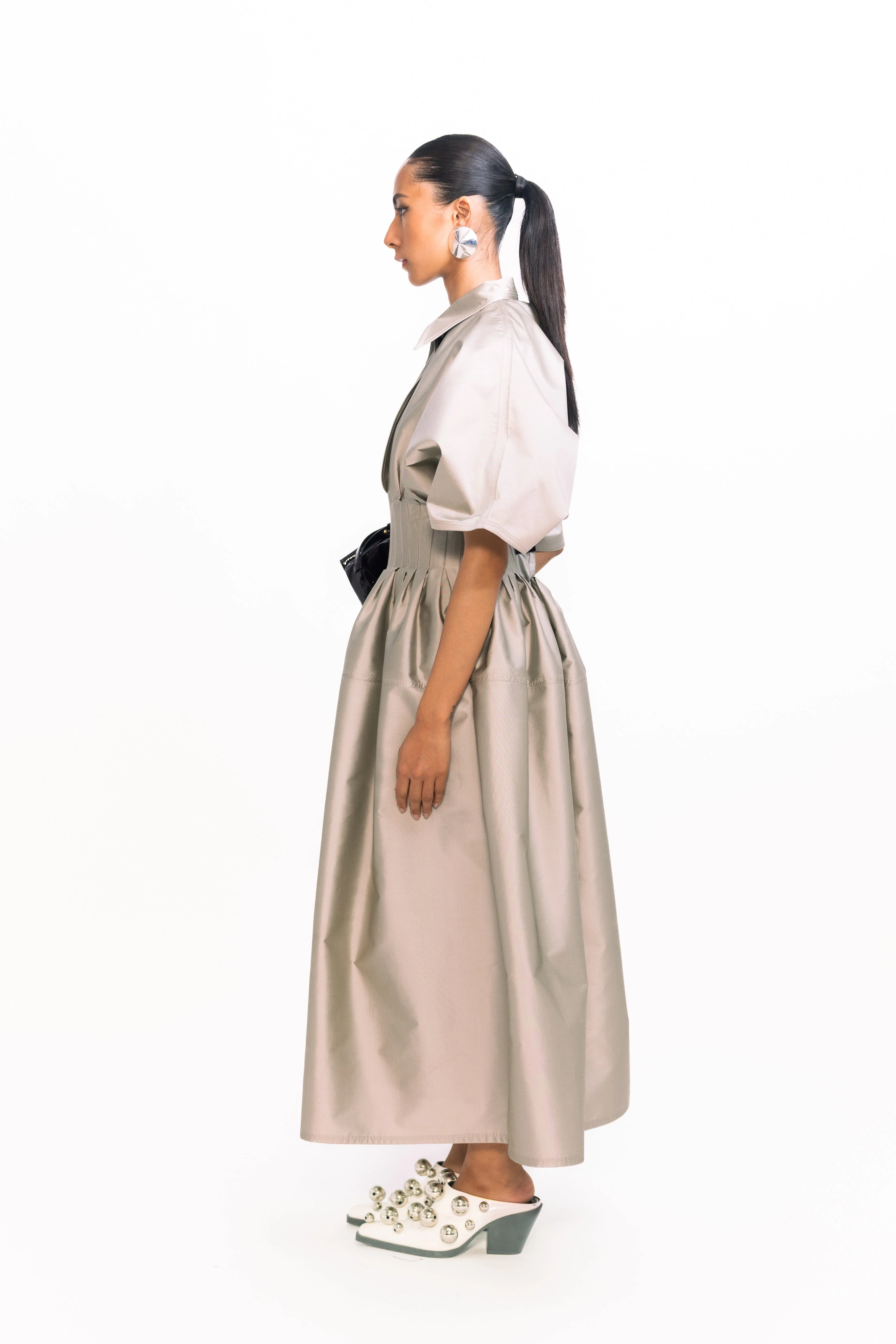 Oslo Dress - Silver - Image 3