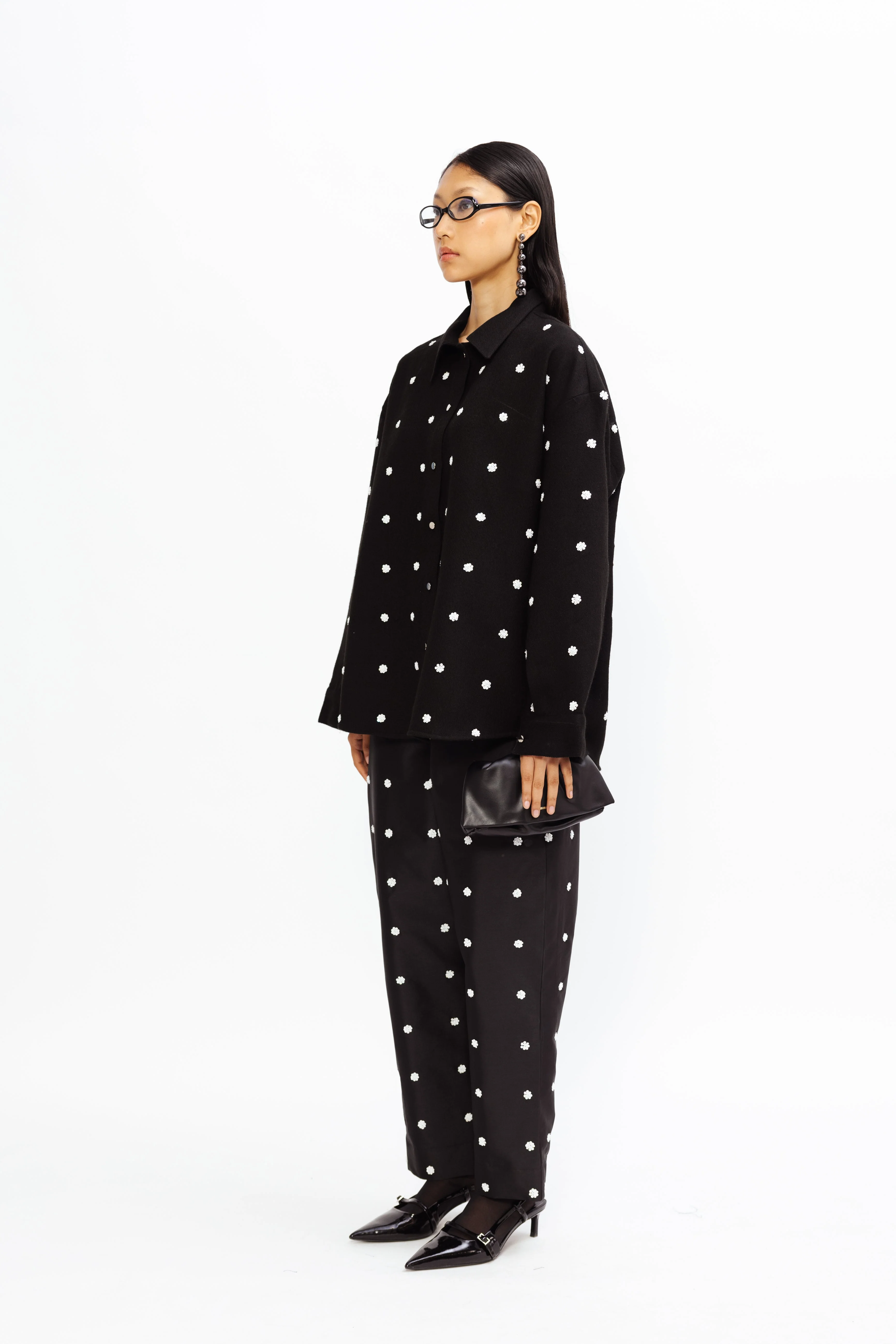 Peg Embroidered Trousers - Image 3