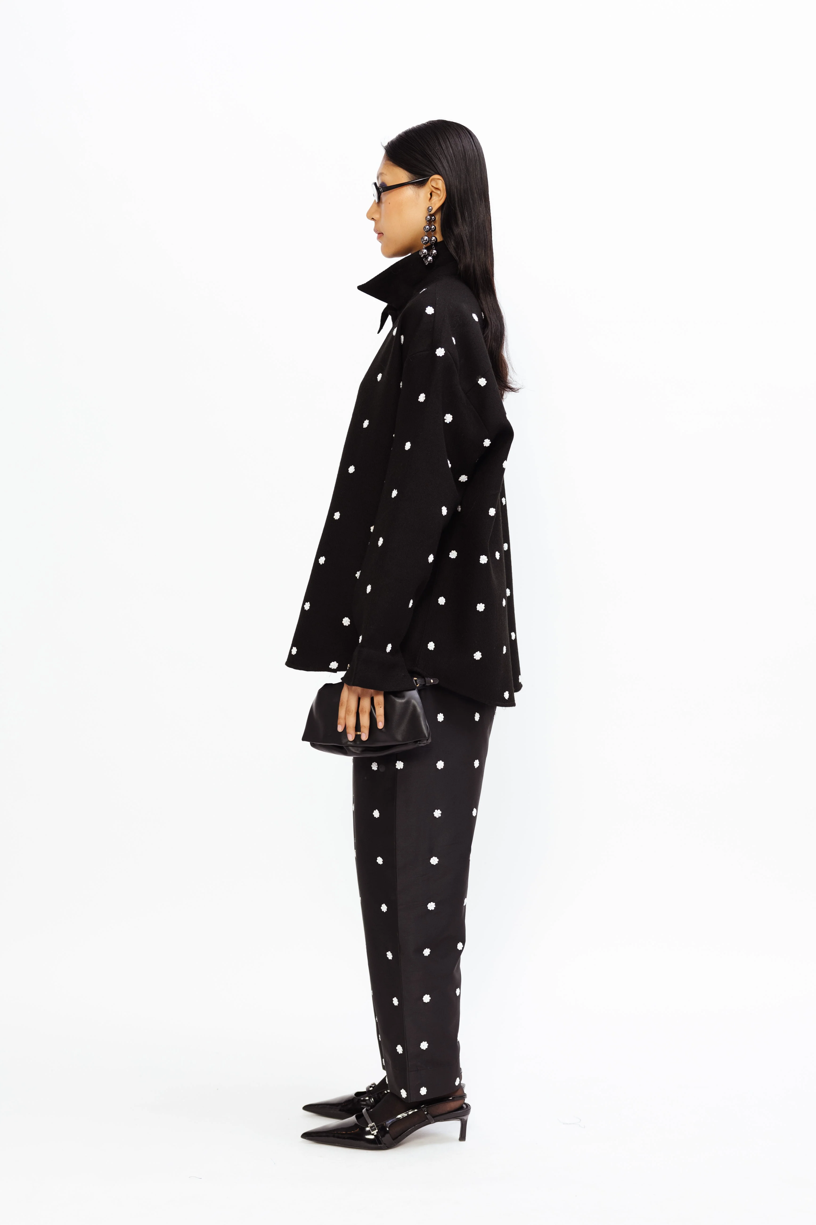 Peg Embroidered Trousers - Image 4