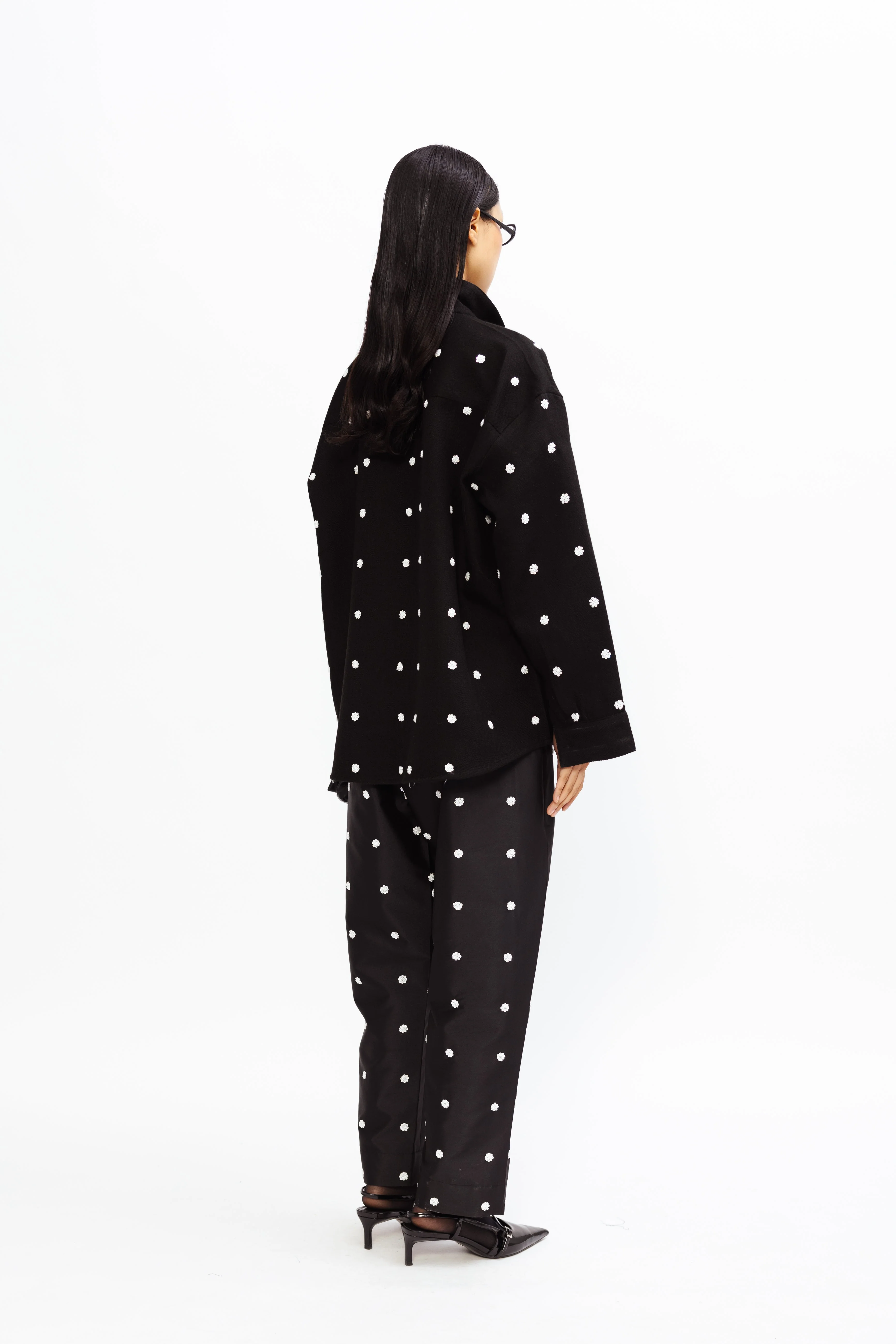 Peg Embroidered Trousers - Image 5