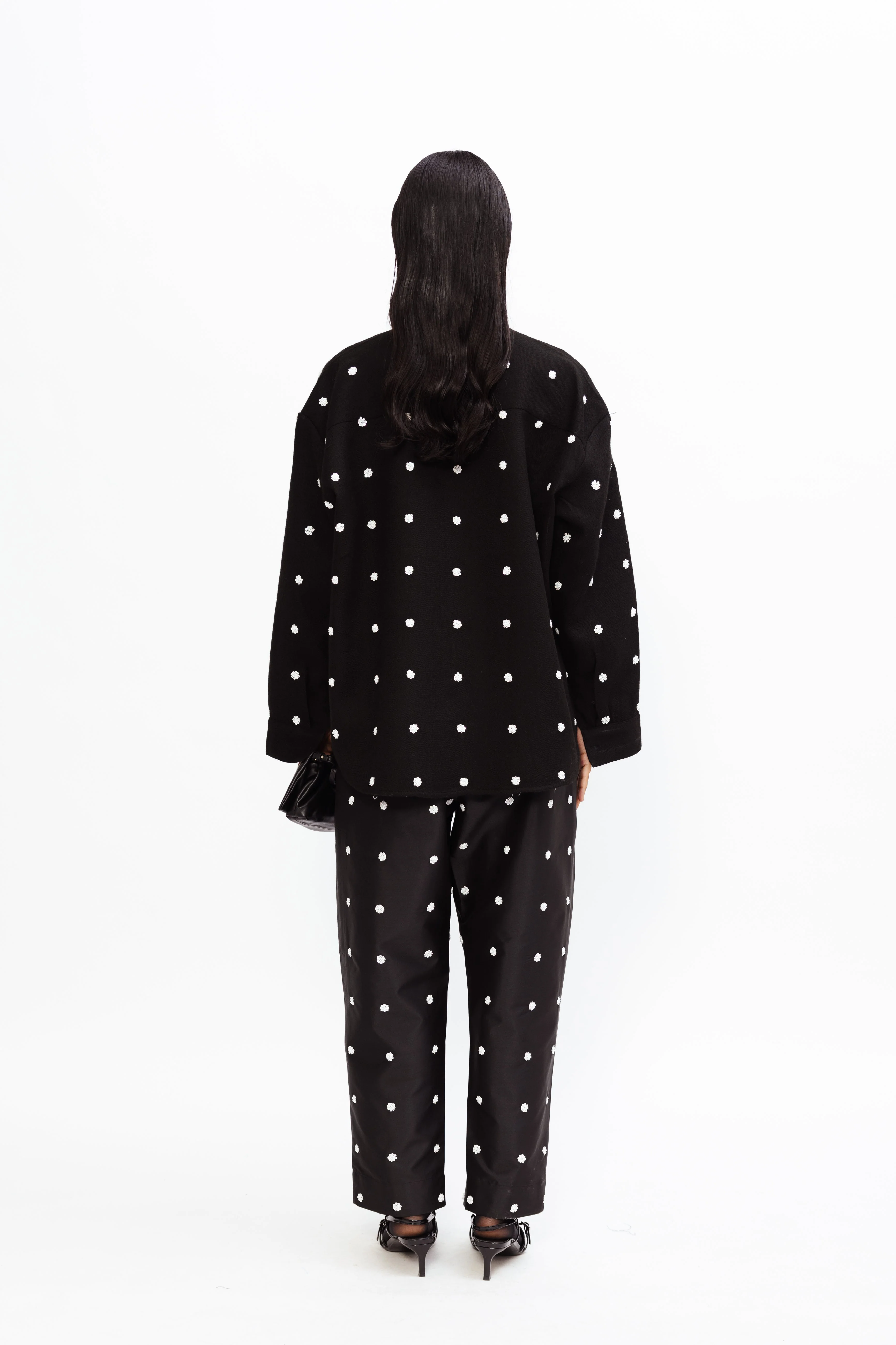 Peg Embroidered Trousers - Image 6