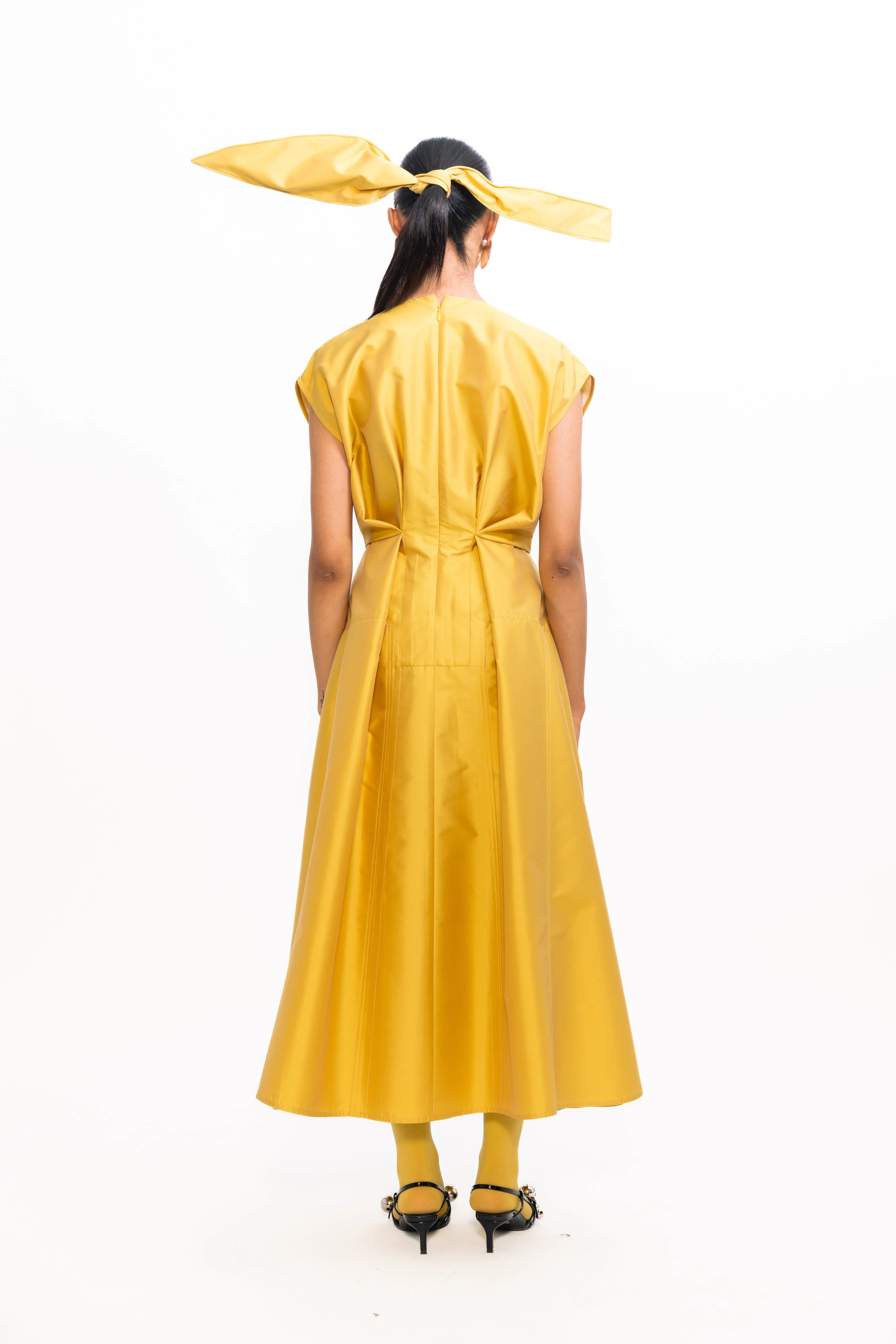 Rift Dress - Yellow - Image 4