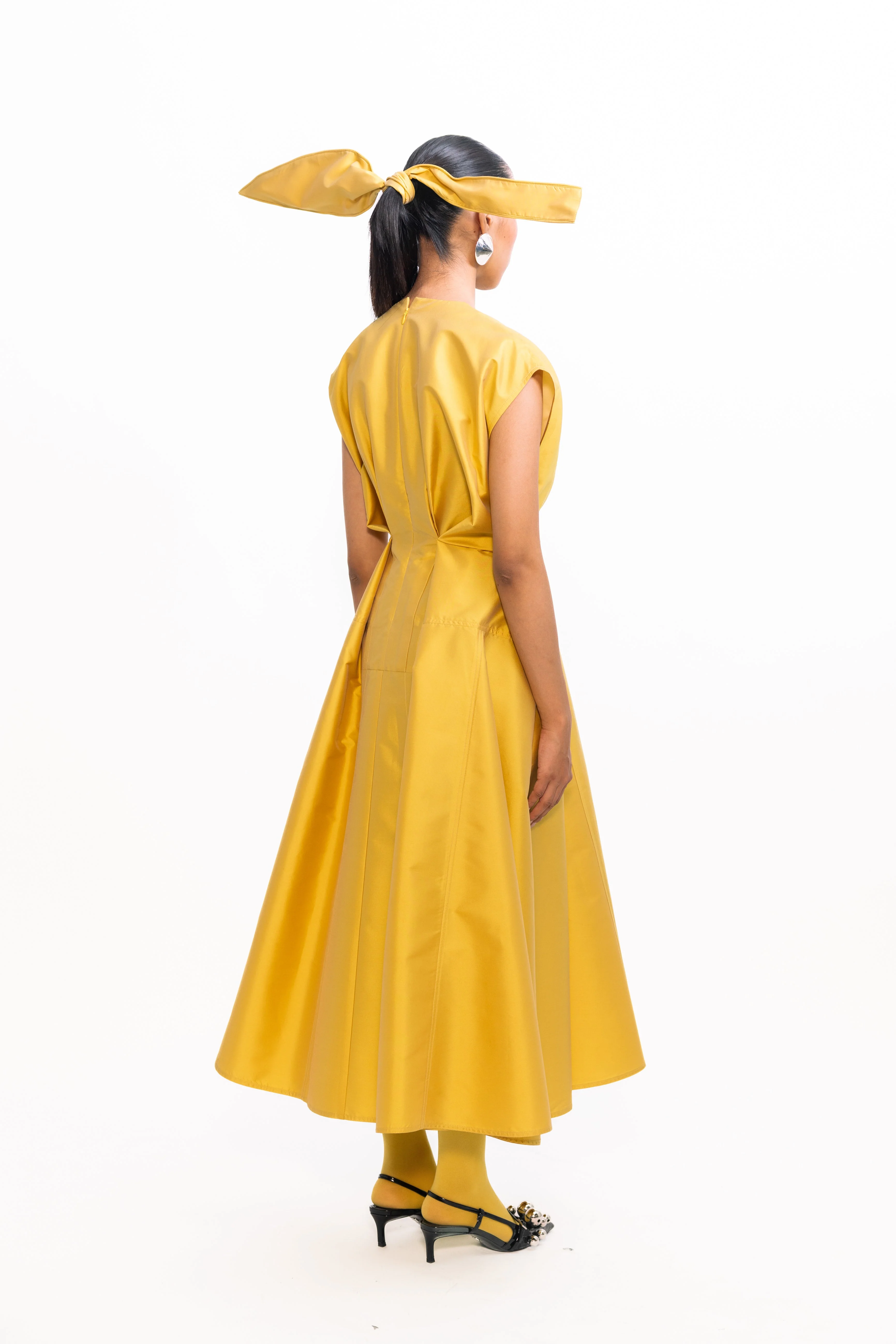 Rift Dress - Yellow - Image 5