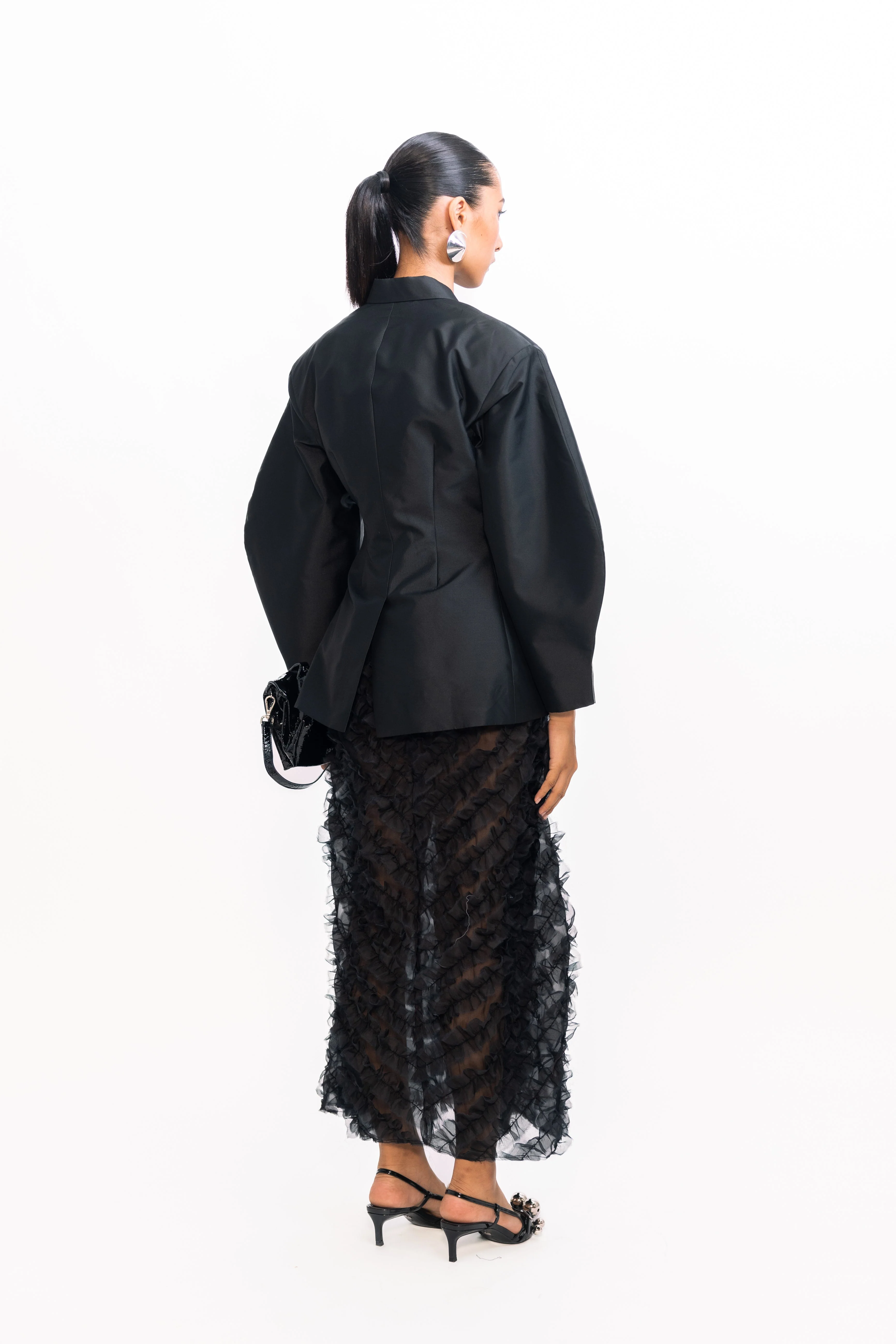 Vivian Silk Blazer - Image 5