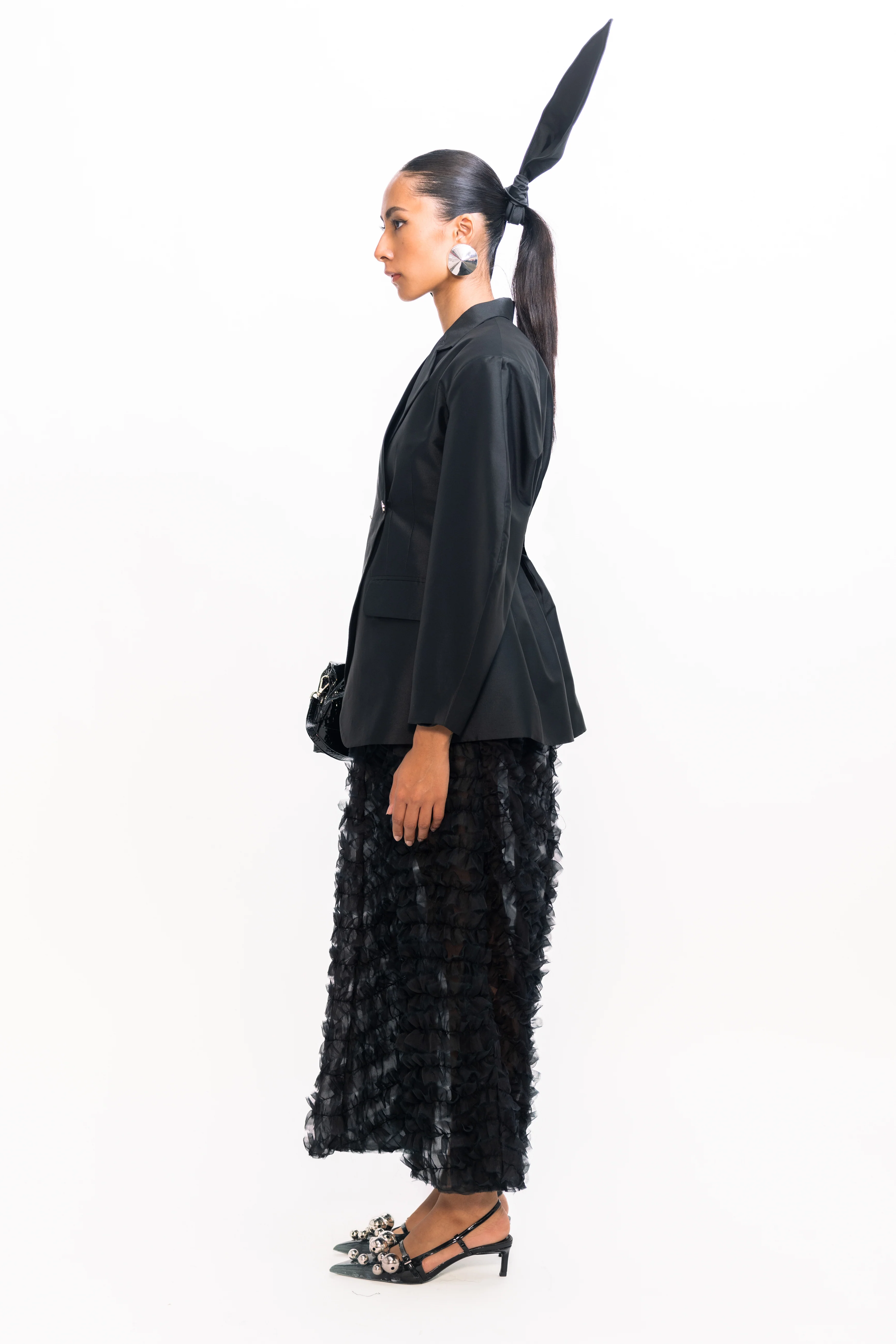 Vivian Silk Blazer - Image 7